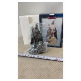 Gothic Legends pewter wizard and dragon figurine