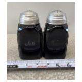 McKee Roman Arch pattern salt and pepper shakers