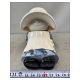 1980s country-style farm girl ceramic cookie jar