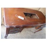 SEWING MACHINE CABINET, 4 DRAWERS WITH