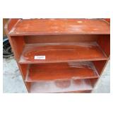 WOOD BOOKCASE 32 X 11 1/4 X 48 1/2