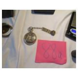 Vtg Mens West Cox Pocket Watch