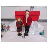 Vtg Carolers Figures