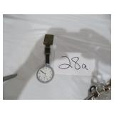 Vtg Le Grant Pocket Watch And Gm Terex Fob