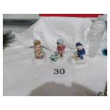 Avon Wind Up Christmas Porcelain Musical