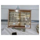 1911-1961 Framed Advertisement For Firestone 500