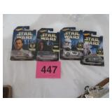 Star Wars Hotwheels 1-4 Series