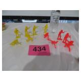 Vtg Tim Mee Cowboys And Indians (Plastic)
