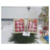 Shiny Brite Small Glass Ornaments