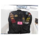 Nice Mens Harley Davidson Mesh Coat Size L With