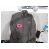 Carhartt Mens Gray Jacket Size L