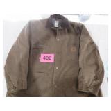 Vtg Carhart Brown Co2 Cht Blanket Lining Jacket