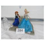 Disney Frozen Elsa Doll And Anna Original Dresses