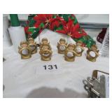 1970S Painted Ceramic Angel Napkin Holders