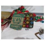 Vtg Small Shiny Brite In Original Box