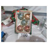 Kurt S Adler Glass Ornaments