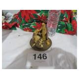 Plastic  Mini Nativity Scene