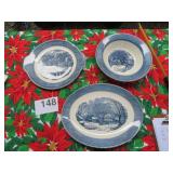 13 In Oval Currier Ive Plater,10 In Bowl, Wing