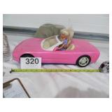 2001 Barbie Corvette Remote Car (No Remote)