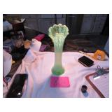 Vtg Fenton Boggy Bayov Vase 12 In