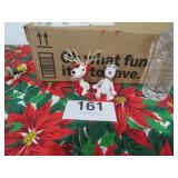 Plastic Snoopy Ornaments