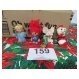 Vtg Christmas Ornaments