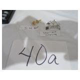Star-Art Sterling 4.70G And  Avon Brooch