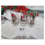 Coca Cola Hollie Hobby Glasses