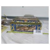Vtg E.O.H.O Schmid Germany Chest Tin