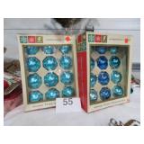 Vtg Franke Americas Finest Glass Ornaments