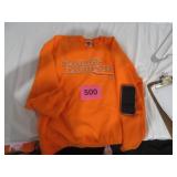 Harley Davidson Orange Size L (Has Some Stains)
