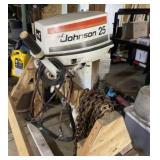 Johnson 25 Horse 2 Stroke Electric Start, Key