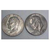 1976 1974 Ike Dollars