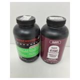 Both Bottles of Reload Powder are Half Full