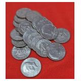 20 1970s Kennedy Half Dollars