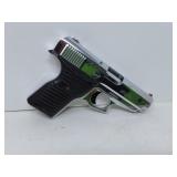 Lorcin L380  .380 cal Pistol Missing Clip Chrome