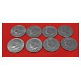8-1776-1976-P Bicentennial Kennedy Half Dollars