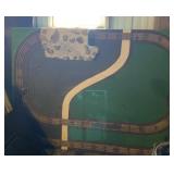 Train Track on Plywood