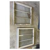 Two Windows 27.5 x 29.5