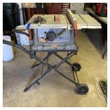 Craftsman 15 amp 10 inch Table Saw with Portable
