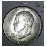1971-S  Ike Dollar