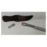 World War II 1944 Army knife with P38 Can Opener