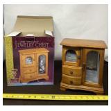 New Light Walnut Jewelry Chest