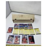 Sleeve of Fleer 1986 Baseball Cards