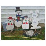 Wooden Yard Decor