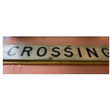 Crossing Aluminum Sign