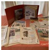 Postcard Collector Books and Sport Card Sleeves