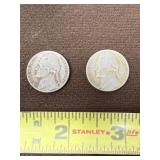 1947 and 49 Nickels