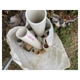 Bag of Pvc Pipe Fittings