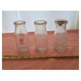 Small  Glass Milk Jugs